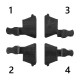 Defender MIDI 5 2D Adapter Set Defender MIDI 5 2D Adapter Set