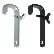 Doughty Hook Clamp 50Mm Straight Back (Black) T2010701