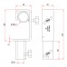Doughty Hook Clamp Tv Specification (Black) T20901 Doughty Hook Clamp Tv Specification (Black) T20901