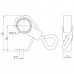 Doughty Hook Clamp Truss Type Universal T21800 Doughty Hook Clamp Truss Type Universal T21800