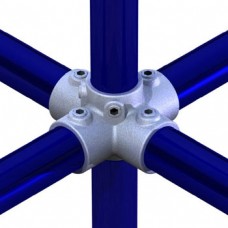 Doughty Pipe Clamp Four Way Cross T15800