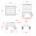 Doughty Tank 10x Trap 3 Position - Tank Trap Dolly Kit Doughty Tank 10x Trap 3 Position - Tank Trap Dolly Kit