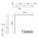 Doughty Wall Bracket (Light Duty) T33800