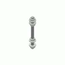 Triple E Unitrack Studding 150mm c/w Nuts and Washers - TRA18